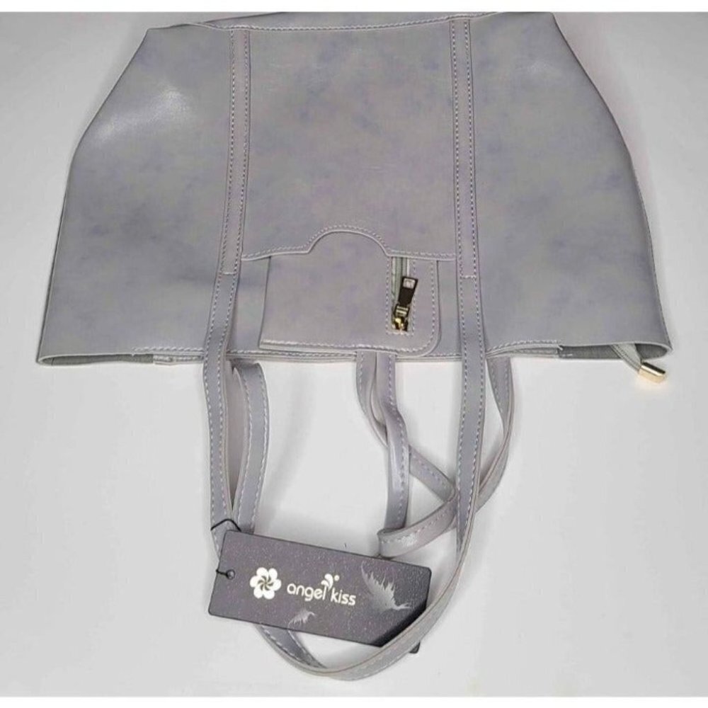 New With Tag Angel Kiss Grey Purse